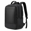 Sac à dos 32 x 18 x 47 cm noir en tissu synthétique pour ordinateur avec serrure à combinaison