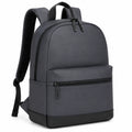 Sac à dos 30 x 14 x 42 cm noir en matière synthétique pour quotidien à fermeture zippée