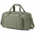 Sac de voyage 50 cm en polyester vert kaki à compartiments multiples
